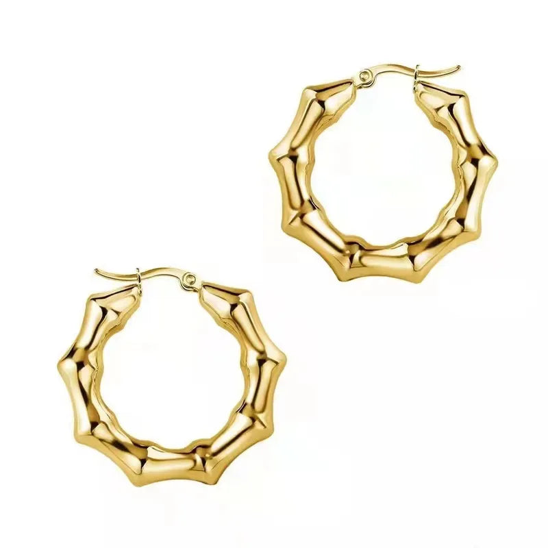 New Trend Hoop Stainless Steel Earring