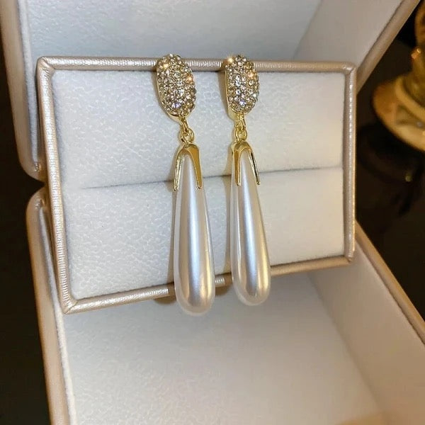 Nicole Drop Stainless Steel Earrings