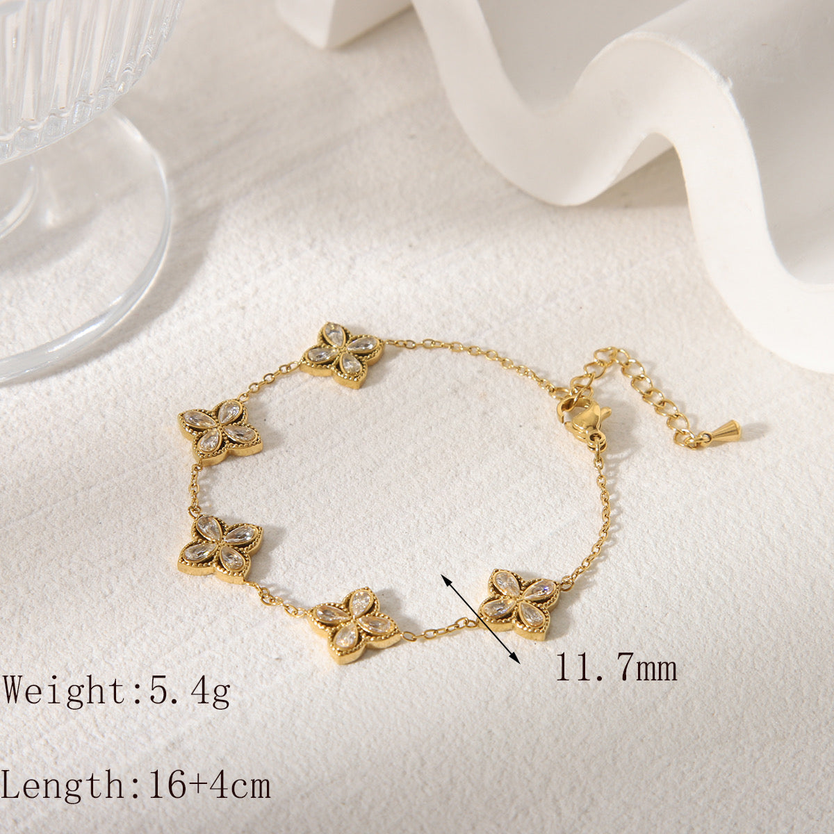 Riri Clove Stainless Steel Bracelet