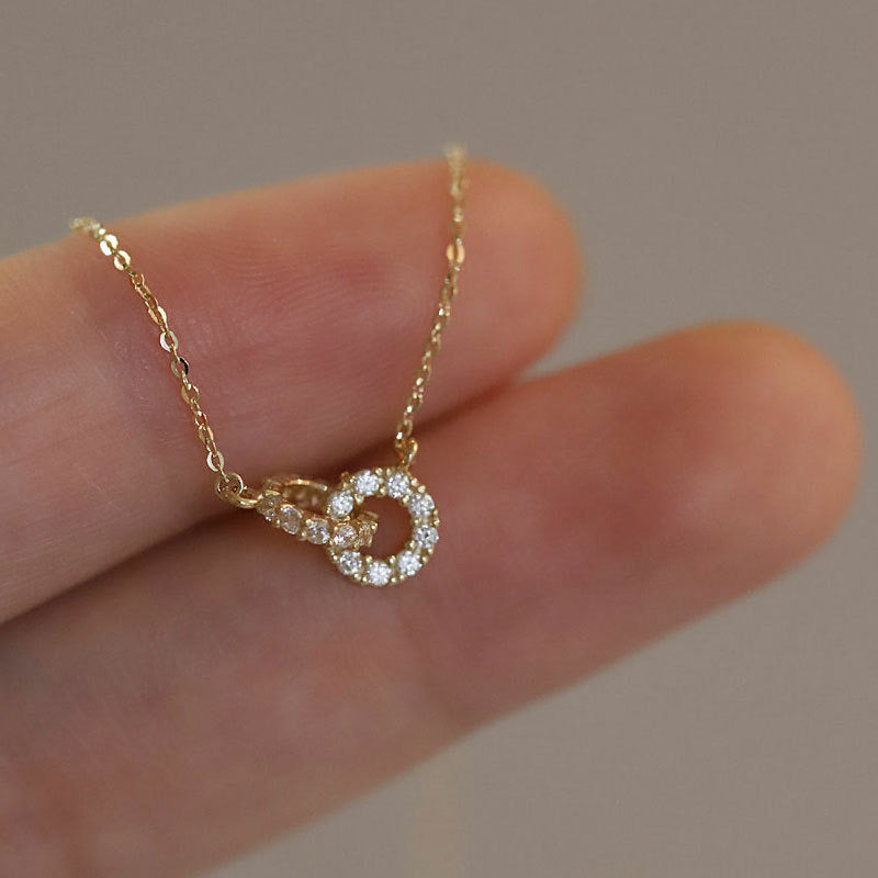 Round Commute Sterling Sliver Necklace
