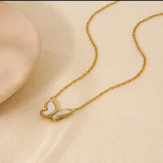 Butterfly Water Resistant Necklace