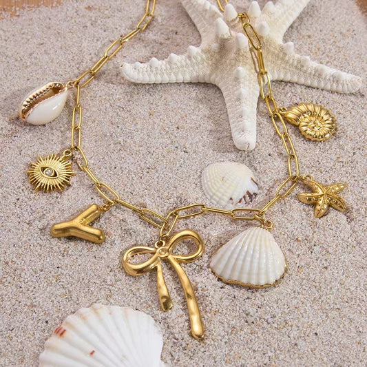 Bahamas Non-Tarnish Water-Resistant Stainless-Steel Necklace