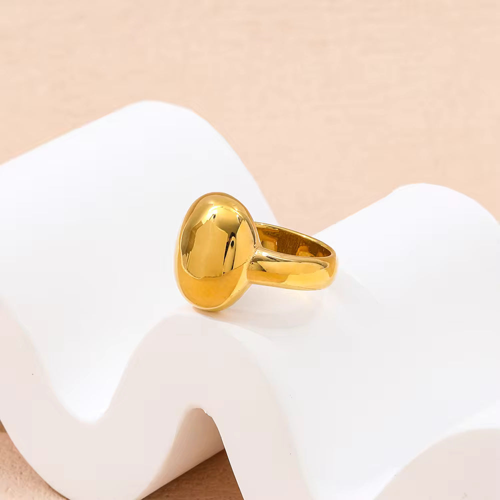 Dot Stainless Steel Ring