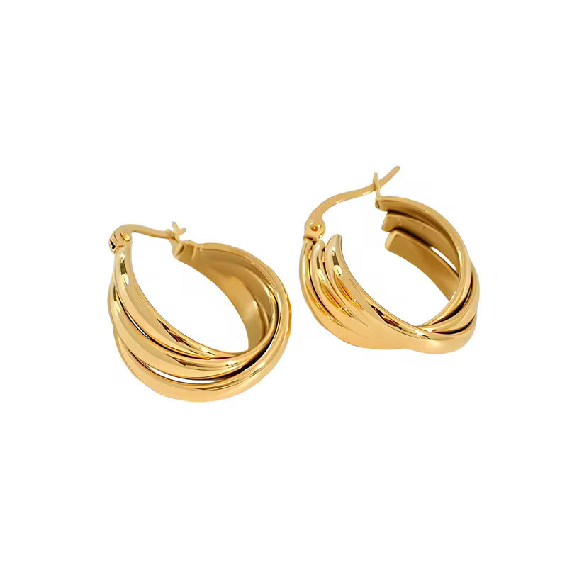 New Trend Hoop Stainless Steel Earring