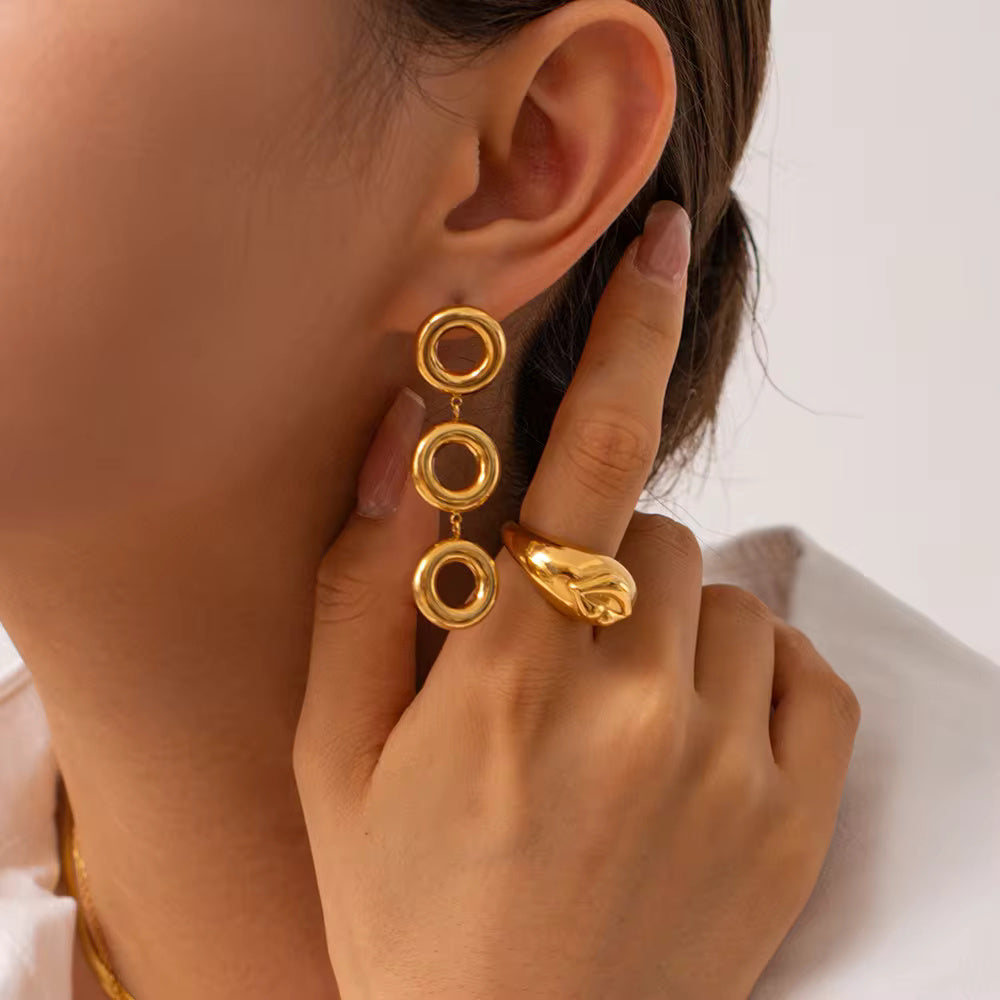 Mini Hoop Stainless Steel Earrings