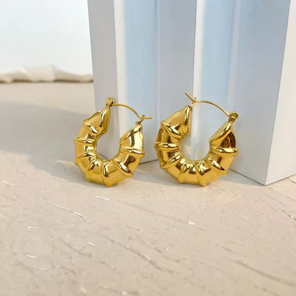 New Trend Hoop Stainless Steel Earring