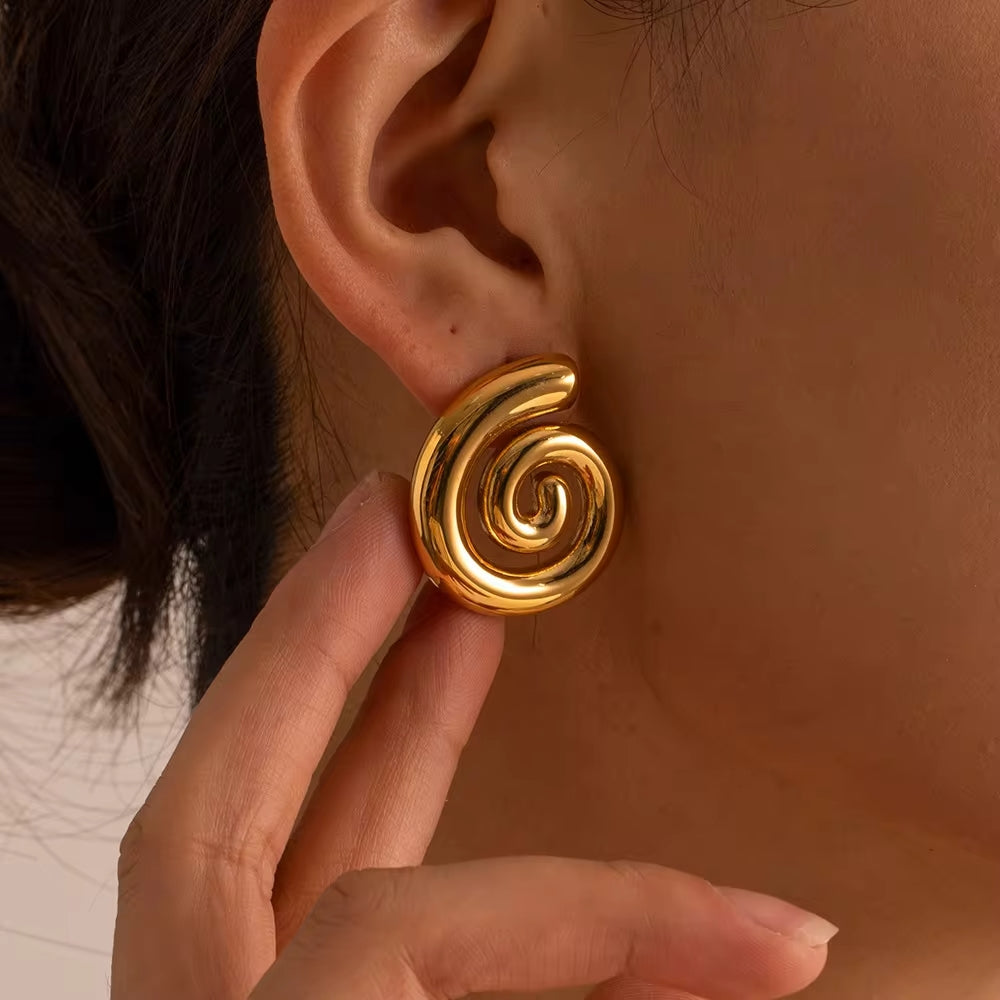 Bahamas Stainless Steel Earrings