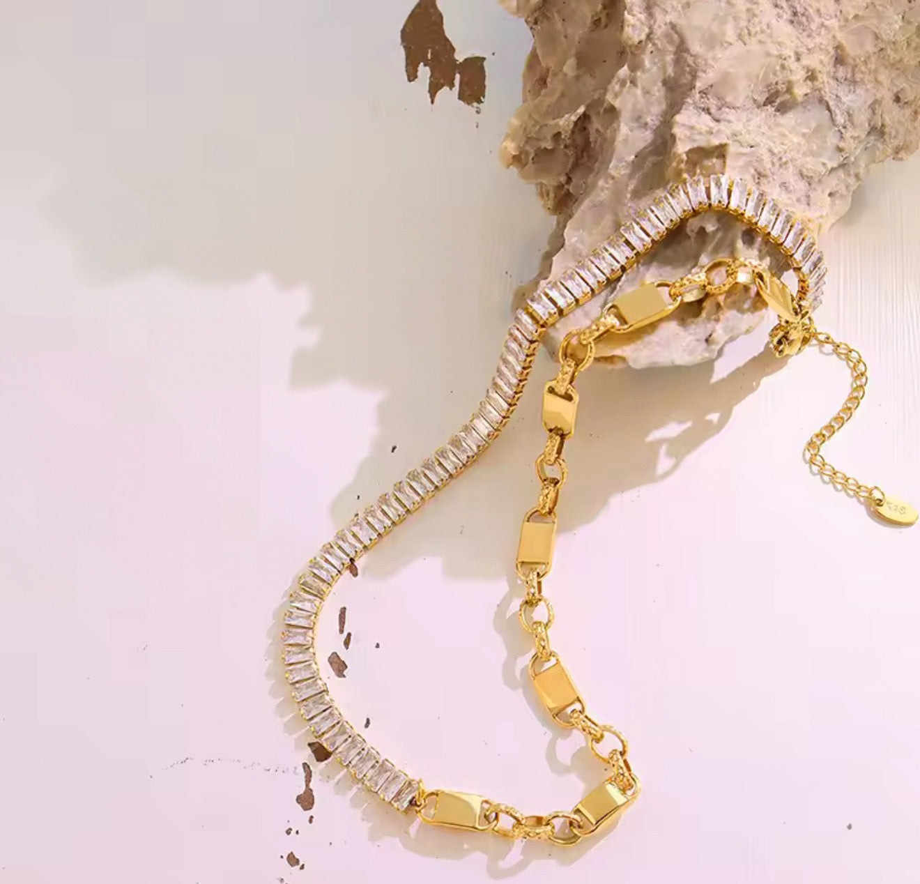 Zircon Water Resistant Necklace
