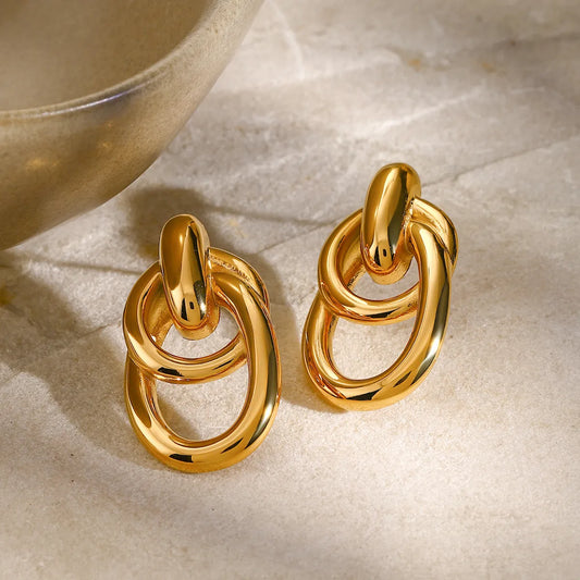 Lenie Stainless Steel Earrings
