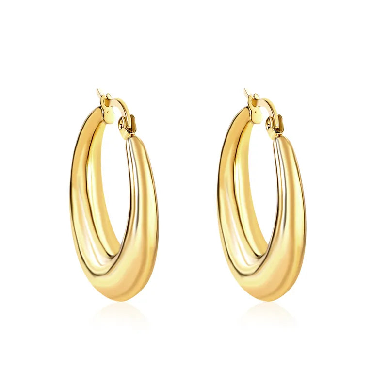 New Trend Hoop Stainless Steel Earring