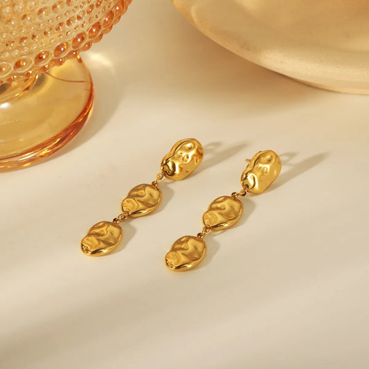 Dangling Stainless Steel Earrings