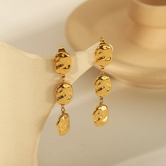 Dangling Stainless Steel Earrings