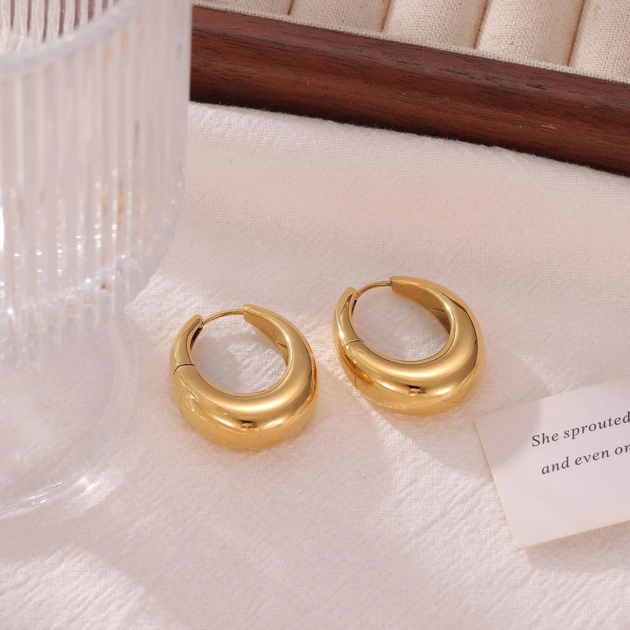 New Trend Hoop Stainless Steel Earring