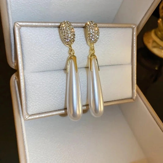 Nicole Drop Stainless Steel Earrings