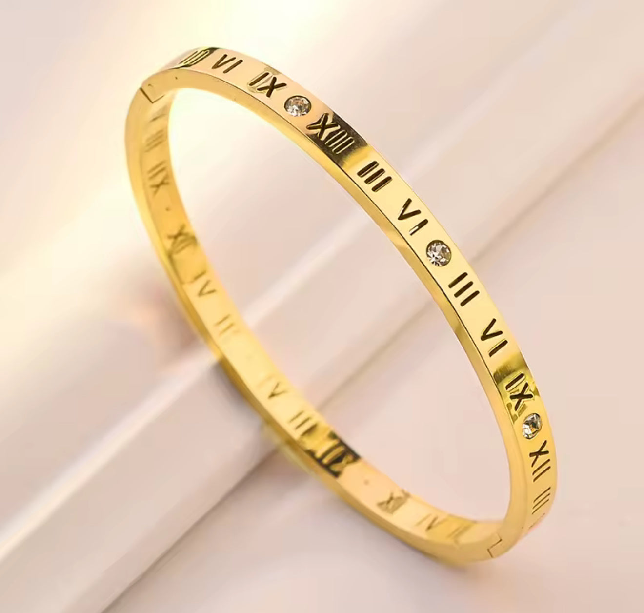 XI Figure Stainless Steel Bangles