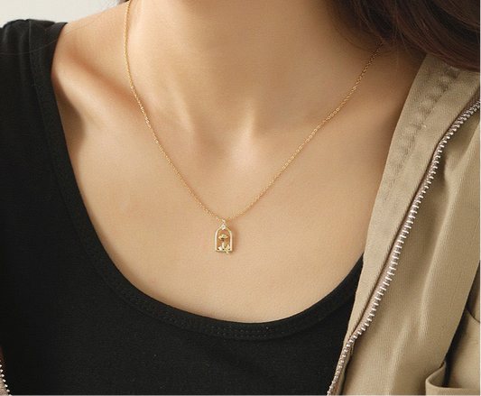 Rose Garden Sterling Sliver Necklace