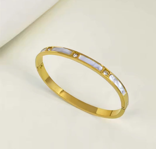 Tina Stainless Steel Bangle
