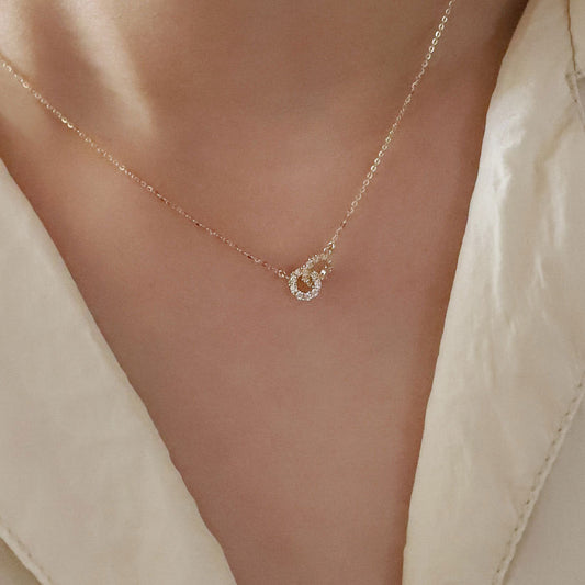 Round Commute Sterling Sliver Necklace