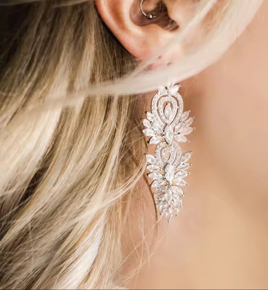 Maria 925 Sterling Sliver Earrings