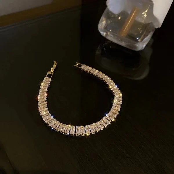 Tennis Fashion Stainless Steel Bracelet