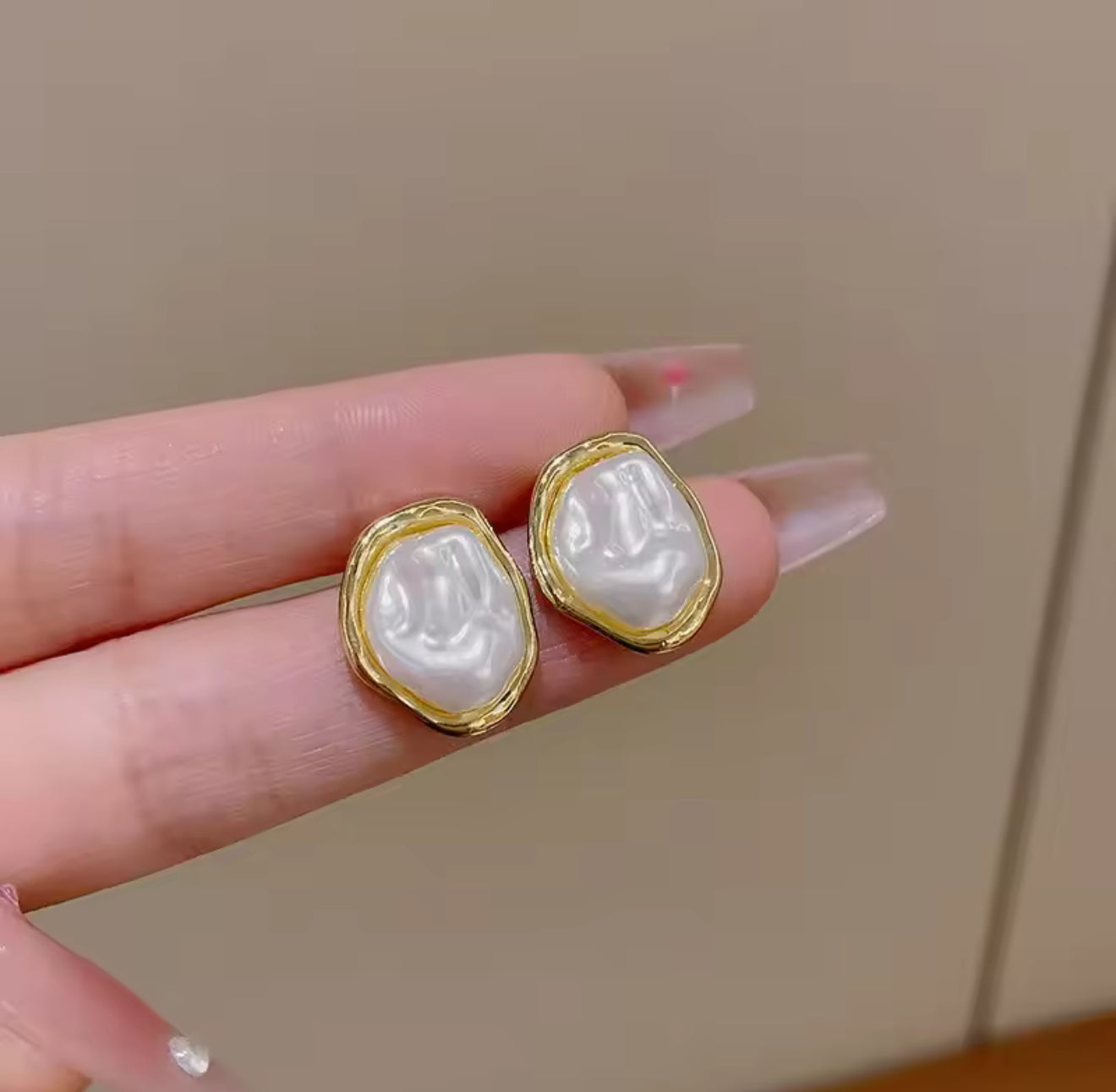 Pop Stud Stainless Steel Earrings