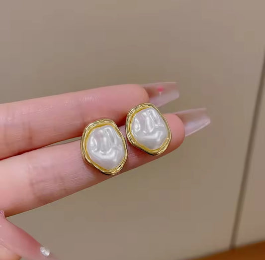 Pop Stud Stainless Steel Earrings