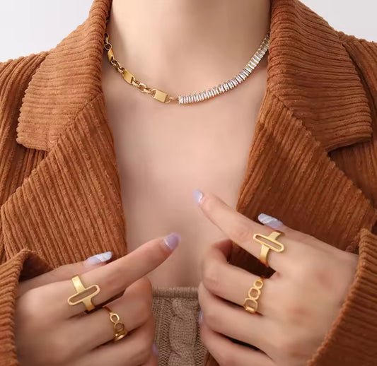 Zircon Water Resistant Necklace