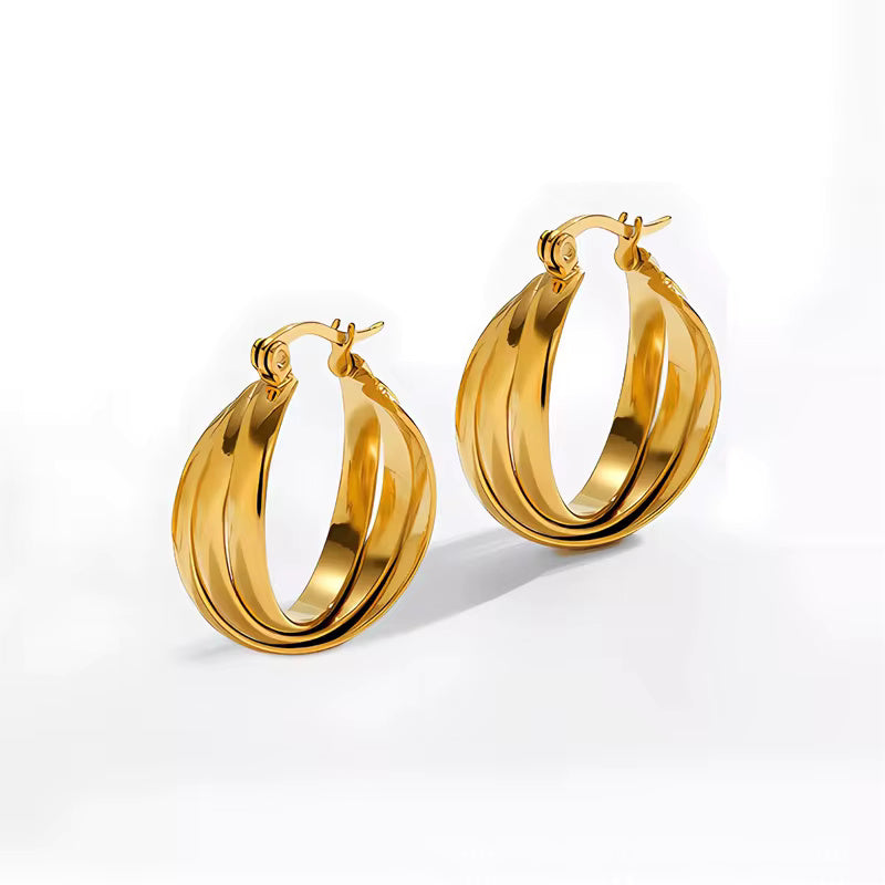 New Trend Hoop Stainless Steel Earring