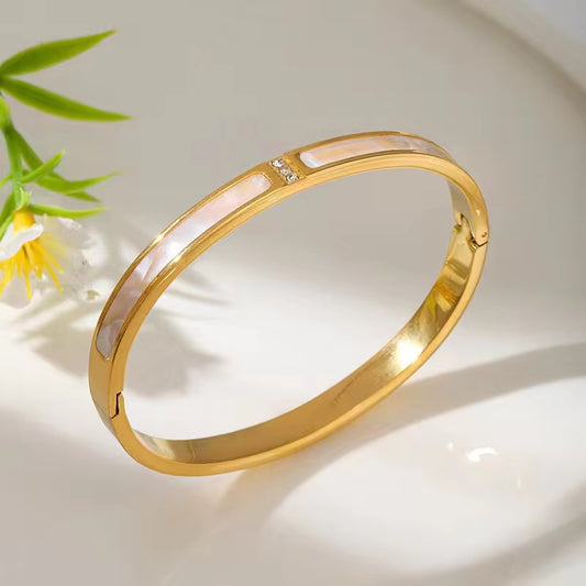 Longan Stainless Steel Bangle