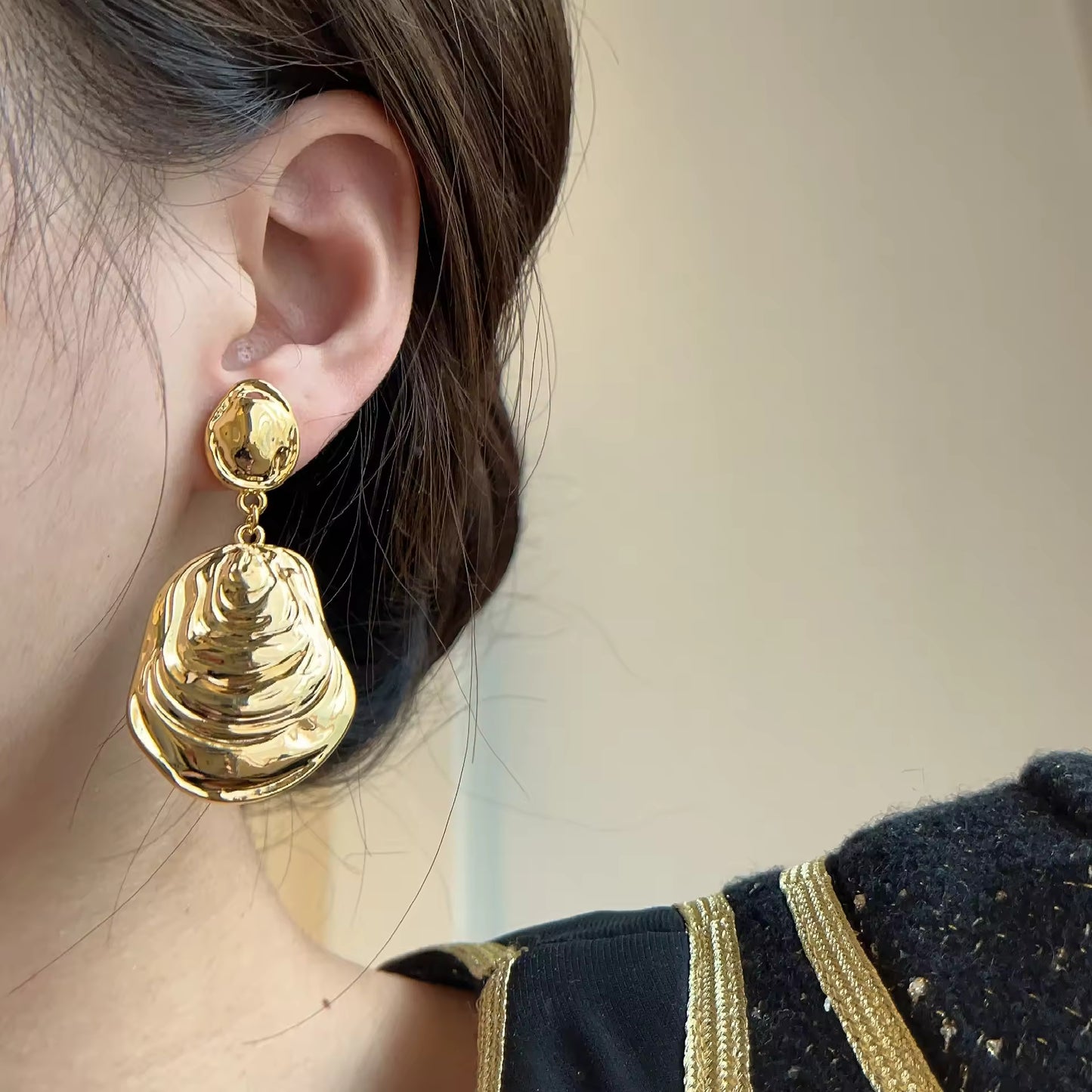 Stoneage Stainless Steel Earrings