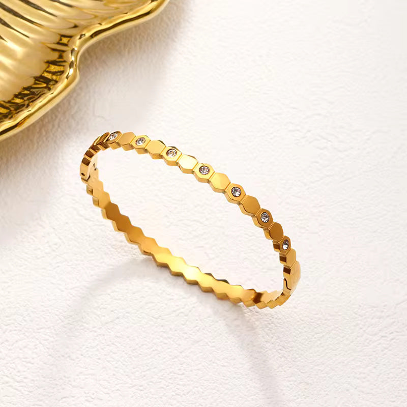Cora Stainless Steel Bracelet