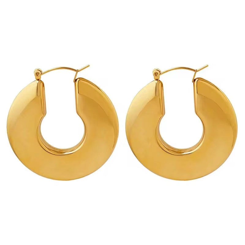 New Trend Hoop Stainless Steel Earring