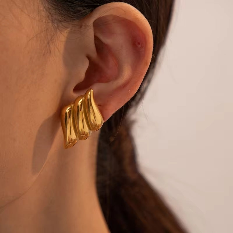 Bahamas Stainless Steel Earrings