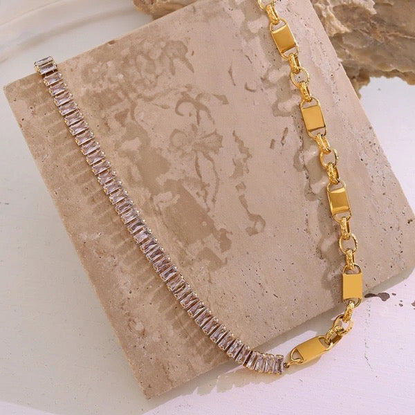 Zircon Water Resistant Necklace