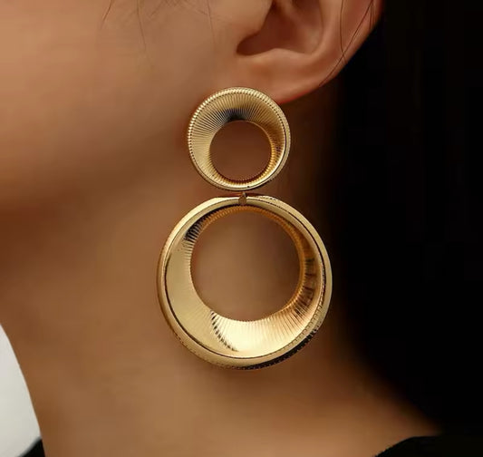 Big Bang Stainless Steel Earrings
