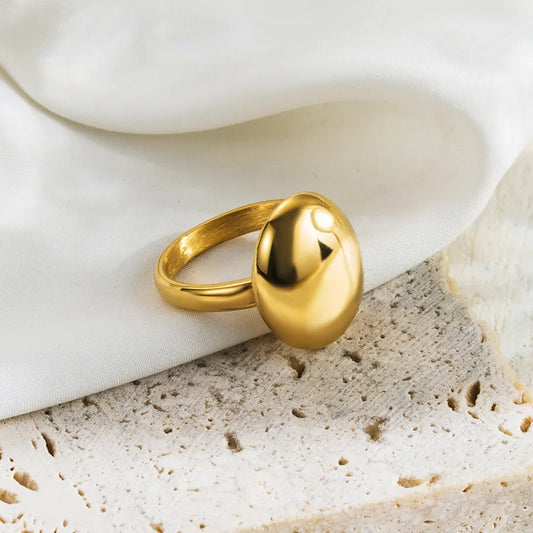 Dot Stainless Steel Ring