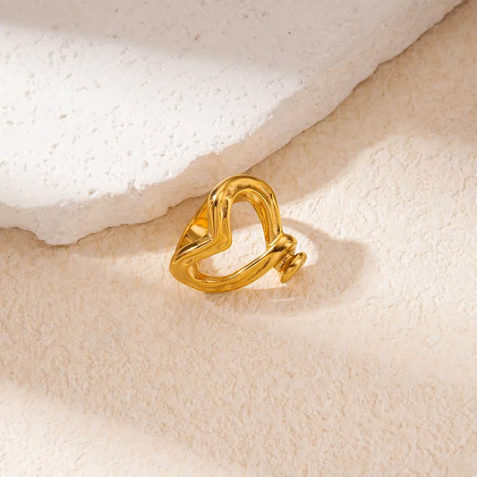 Lori Stainless Steel Ring