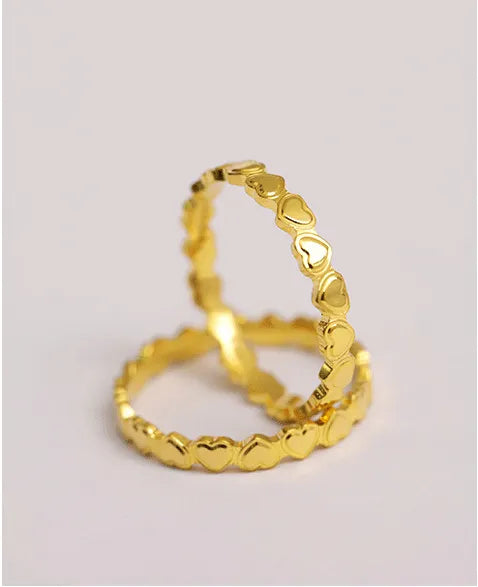 Love Curve Stainless Steel Ring